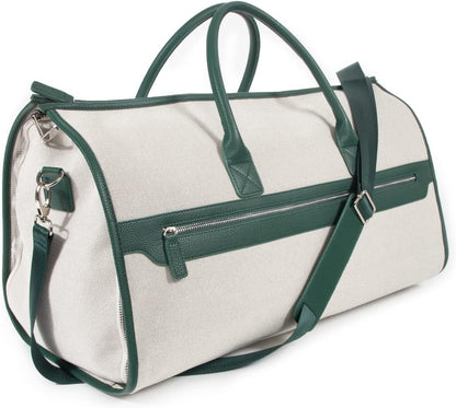 Capri 2 -n-1 Garment and Duffel Bag - Convertible, Carry-On, Travel, For Suits, Tuxedos, Dresses, and more