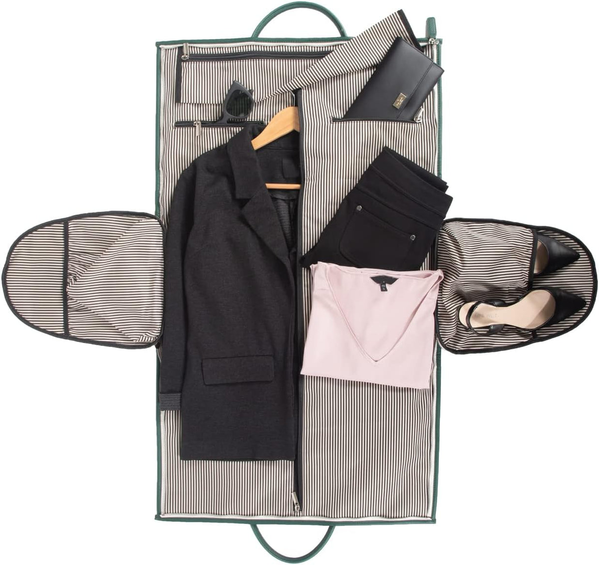 Capri 2 -n-1 Garment and Duffel Bag - Convertible, Carry-On, Travel, For Suits, Tuxedos, Dresses, and more