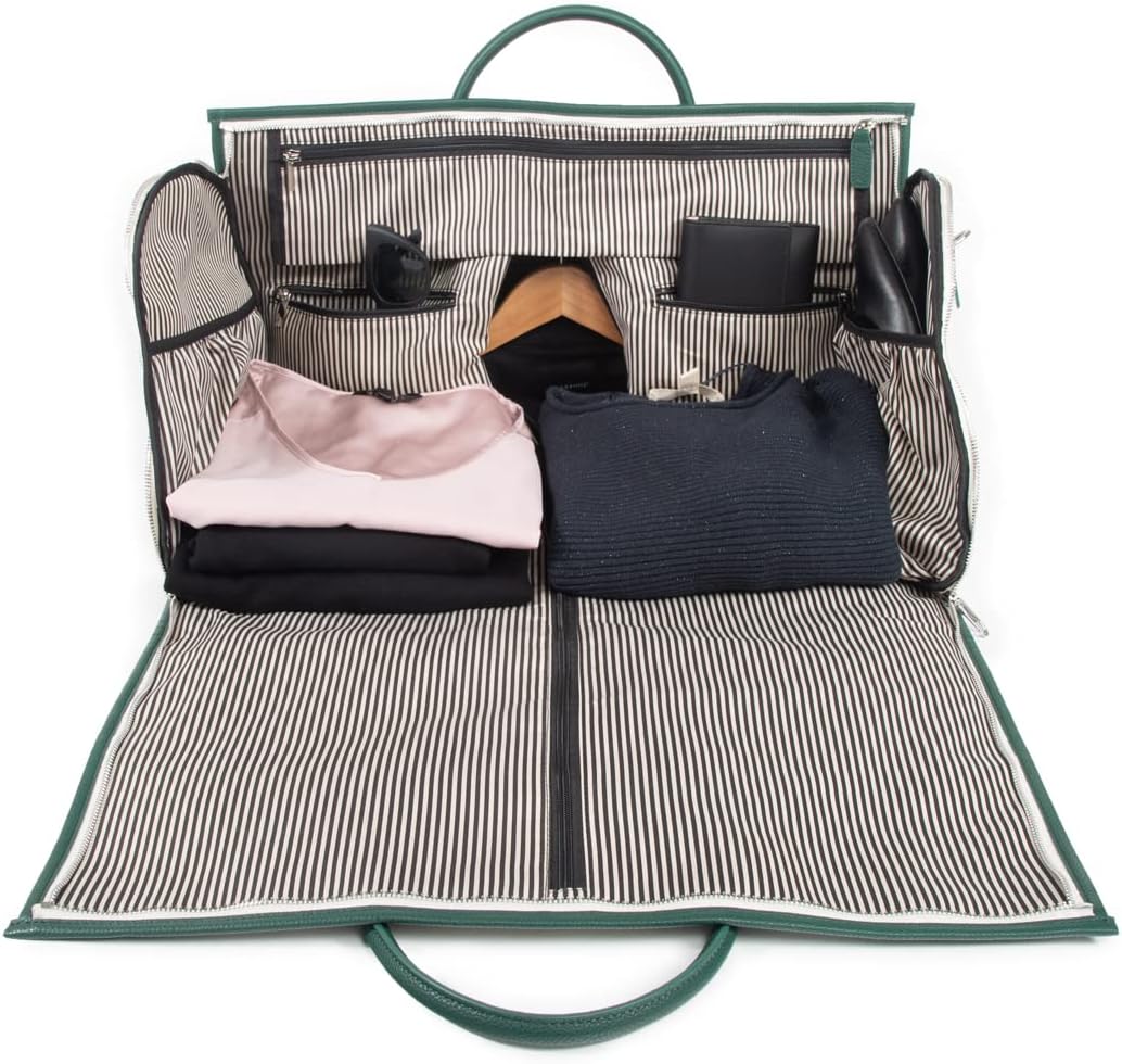Capri 2 -n-1 Garment and Duffel Bag - Convertible, Carry-On, Travel, For Suits, Tuxedos, Dresses, and more