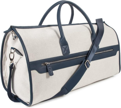 Capri 2 -n-1 Garment and Duffel Bag - Convertible, Carry-On, Travel, For Suits, Tuxedos, Dresses, and more