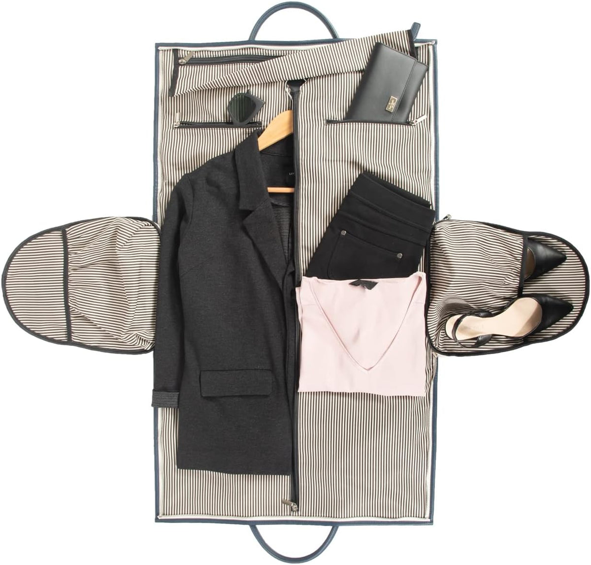 Capri 2 -n-1 Garment and Duffel Bag - Convertible, Carry-On, Travel, For Suits, Tuxedos, Dresses, and more