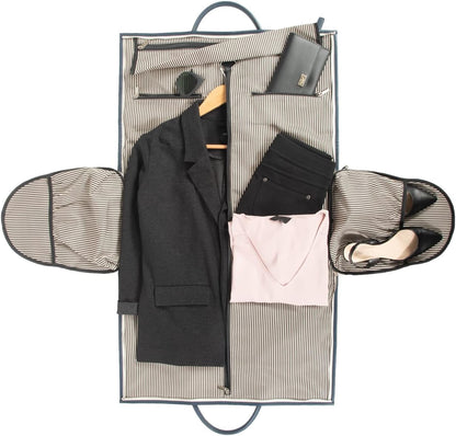 Capri 2 -n-1 Garment and Duffel Bag - Convertible, Carry-On, Travel, For Suits, Tuxedos, Dresses, and more