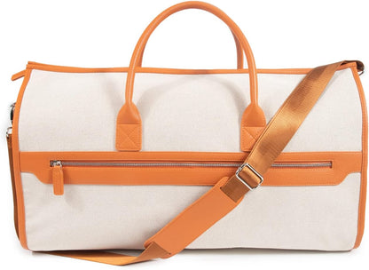 Capri 2 -n-1 Garment and Duffel Bag - Convertible, Carry-On, Travel, For Suits, Tuxedos, Dresses, and more