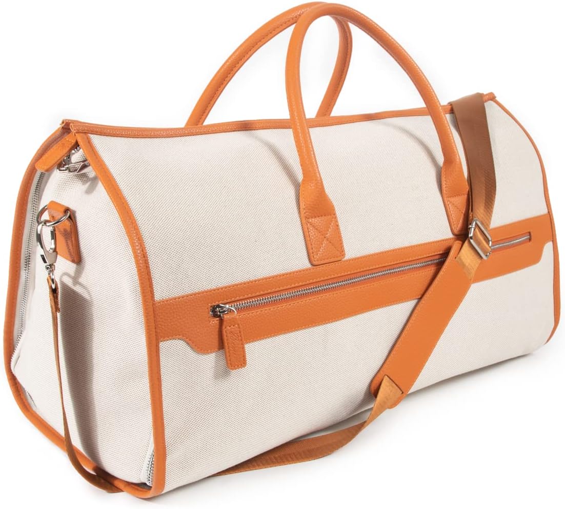 Capri 2 -n-1 Garment and Duffel Bag - Convertible, Carry-On, Travel, For Suits, Tuxedos, Dresses, and more