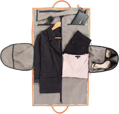 Capri 2 -n-1 Garment and Duffel Bag - Convertible, Carry-On, Travel, For Suits, Tuxedos, Dresses, and more