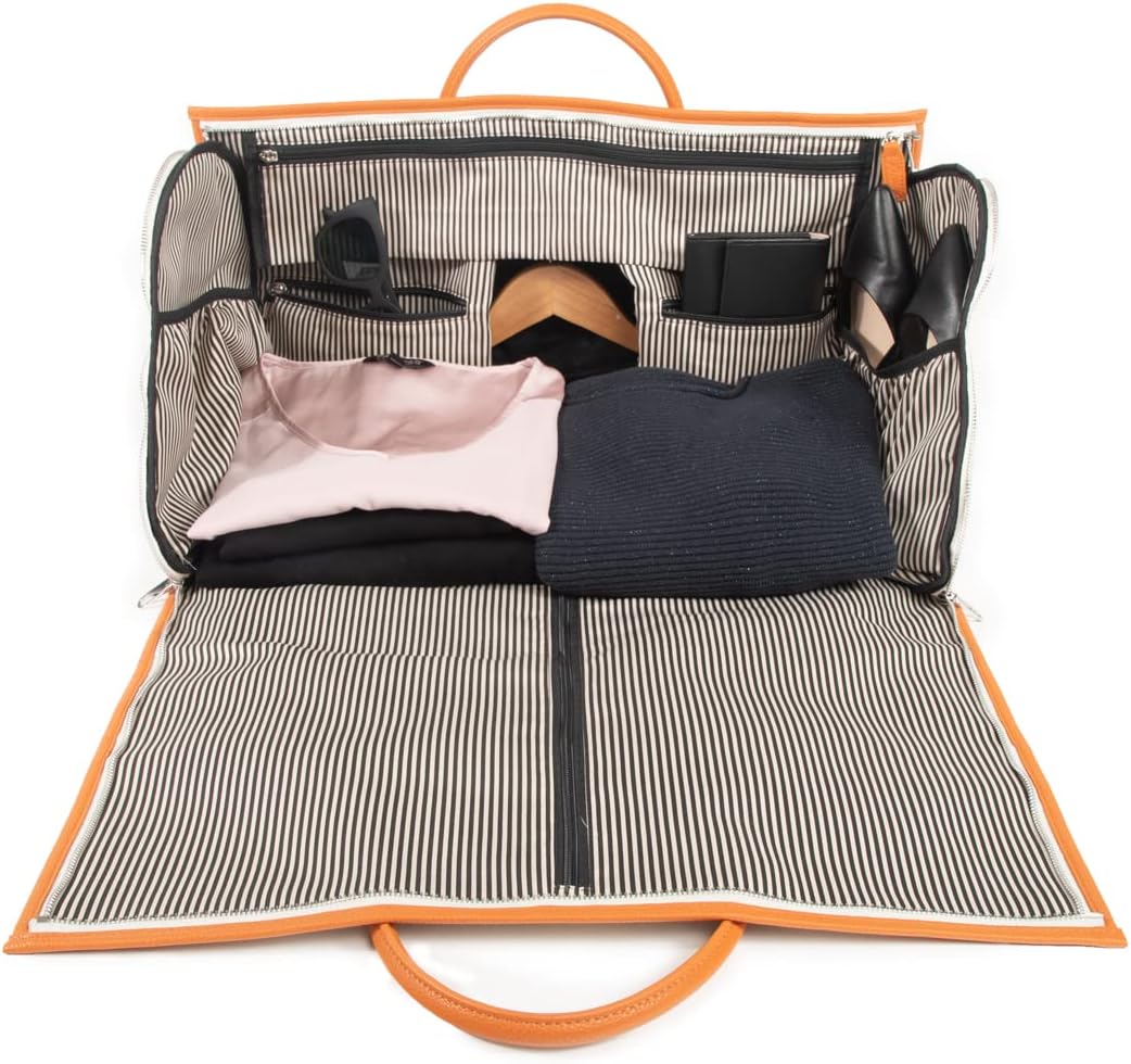 Capri 2 -n-1 Garment and Duffel Bag - Convertible, Carry-On, Travel, For Suits, Tuxedos, Dresses, and more