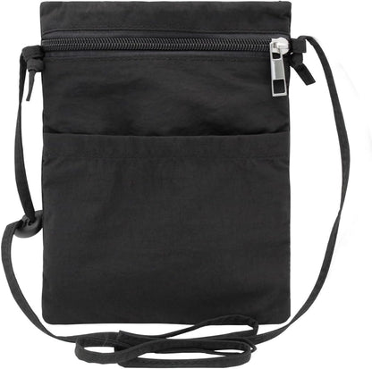 Ultralight Crossbody PhonePurse, Nylon Small Phone Purse Cell Phone Purse, Smartphone Crossbody Bag with Zipper