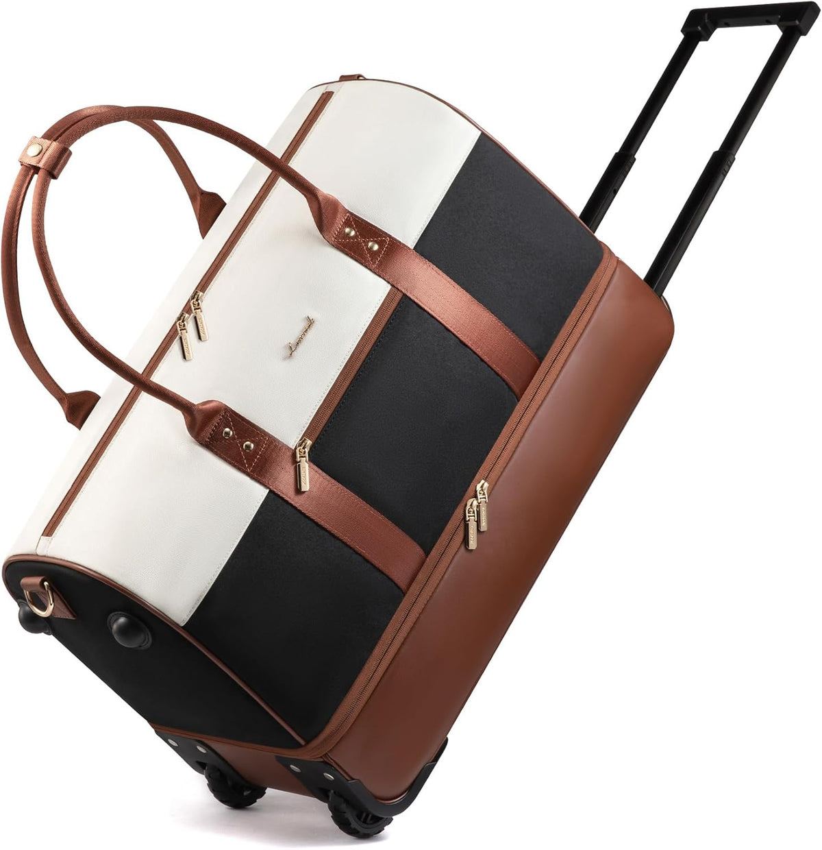 Weekender Bag for Women, Large Duffle Bag for Travel with 2 Packing Cubes, Carry on Overnight Bag with Shoe Compartment, Mom Hospital Bags for Labor and Delivery