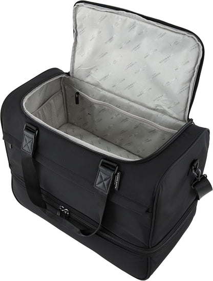 Scotch & Soda Amsterdam Travel Duffel Bag, Black, 20-Inch