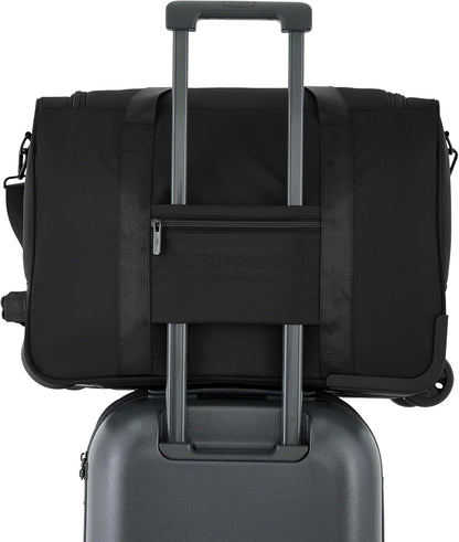 Scotch & Soda Amsterdam Travel Duffel Bag, Black, 20-Inch