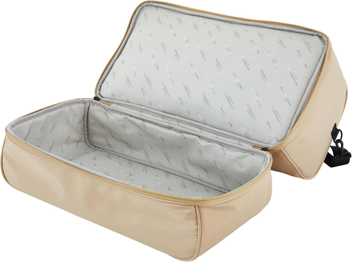 Scotch & Soda Amsterdam Travel Duffel Bag, Black, 20-Inch