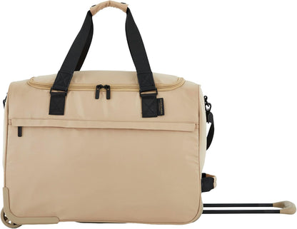 Scotch & Soda Amsterdam Travel Duffel Bag, Black, 20-Inch