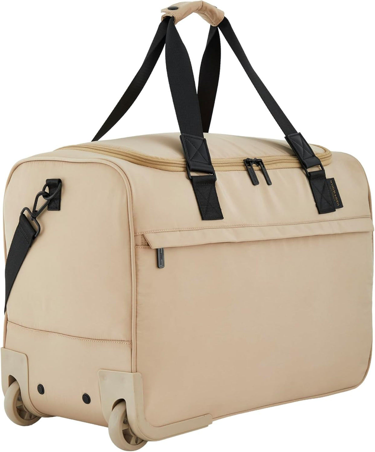 Scotch & Soda Amsterdam Travel Duffel Bag, Black, 20-Inch