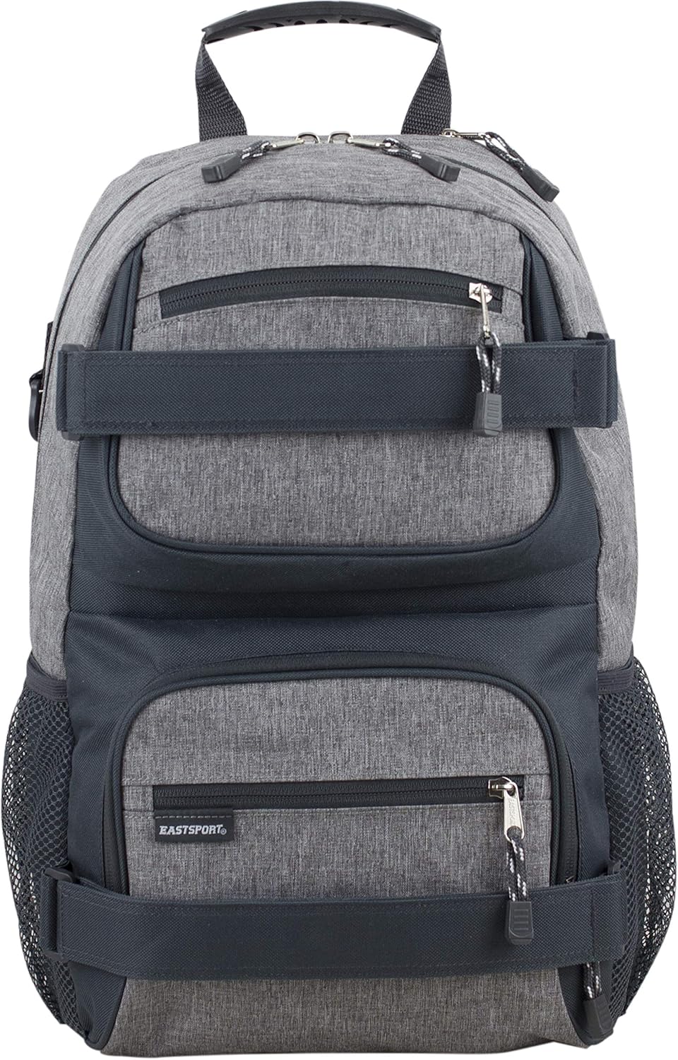 Travel Skateboard Backpack Double Strap Laptop Bag Multi-Sport Design for Men and Women, Camo Black