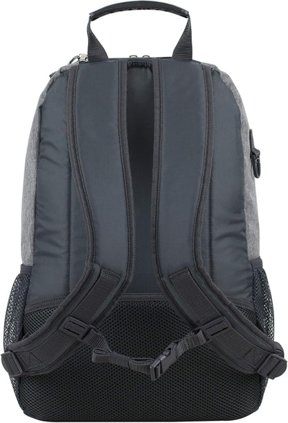 Travel Skateboard Backpack Double Strap Laptop Bag Multi-Sport Design for Men and Women, Camo Black