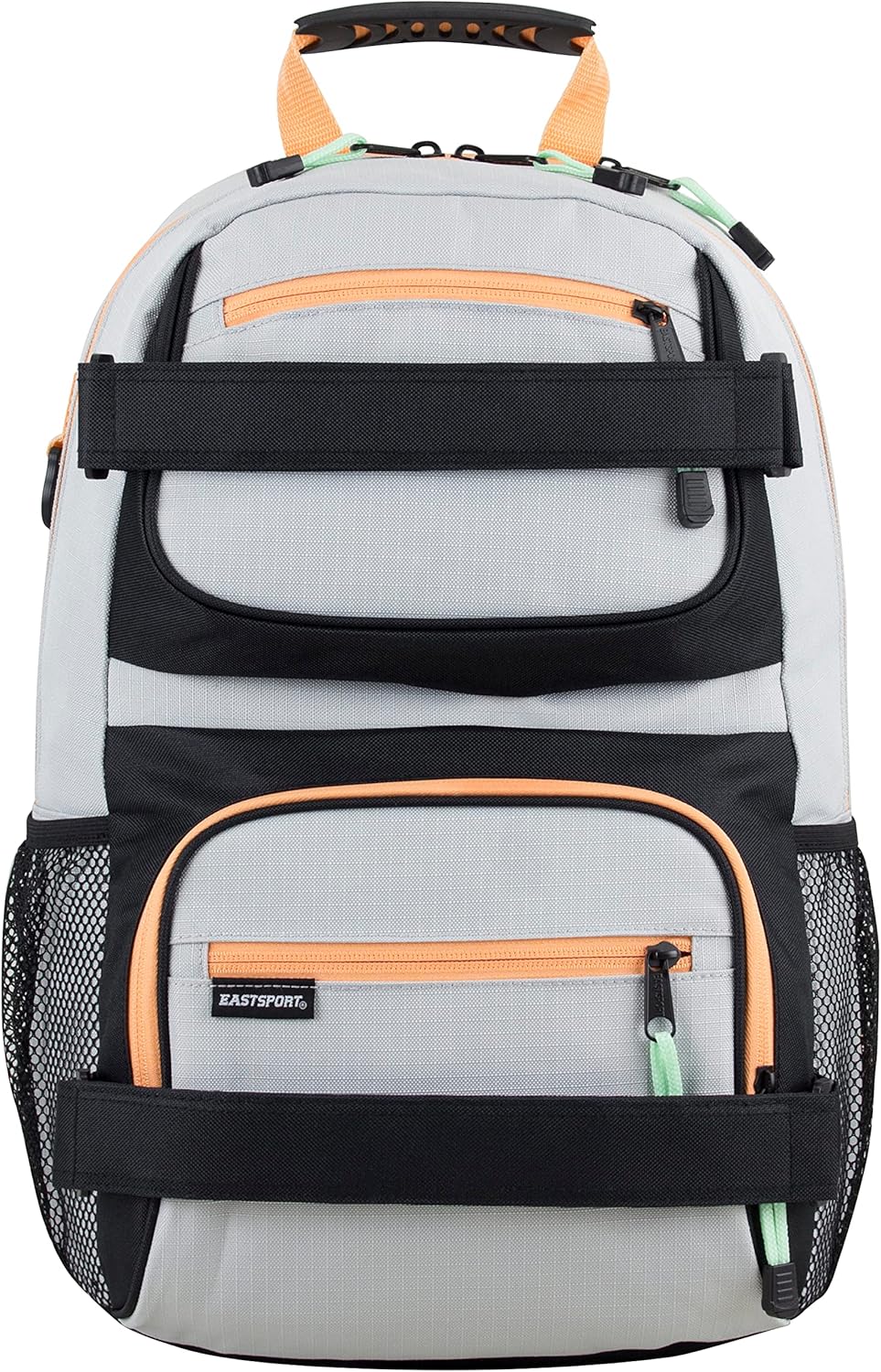 Travel Skateboard Backpack Double Strap Laptop Bag Multi-Sport Design for Men and Women, Camo Black