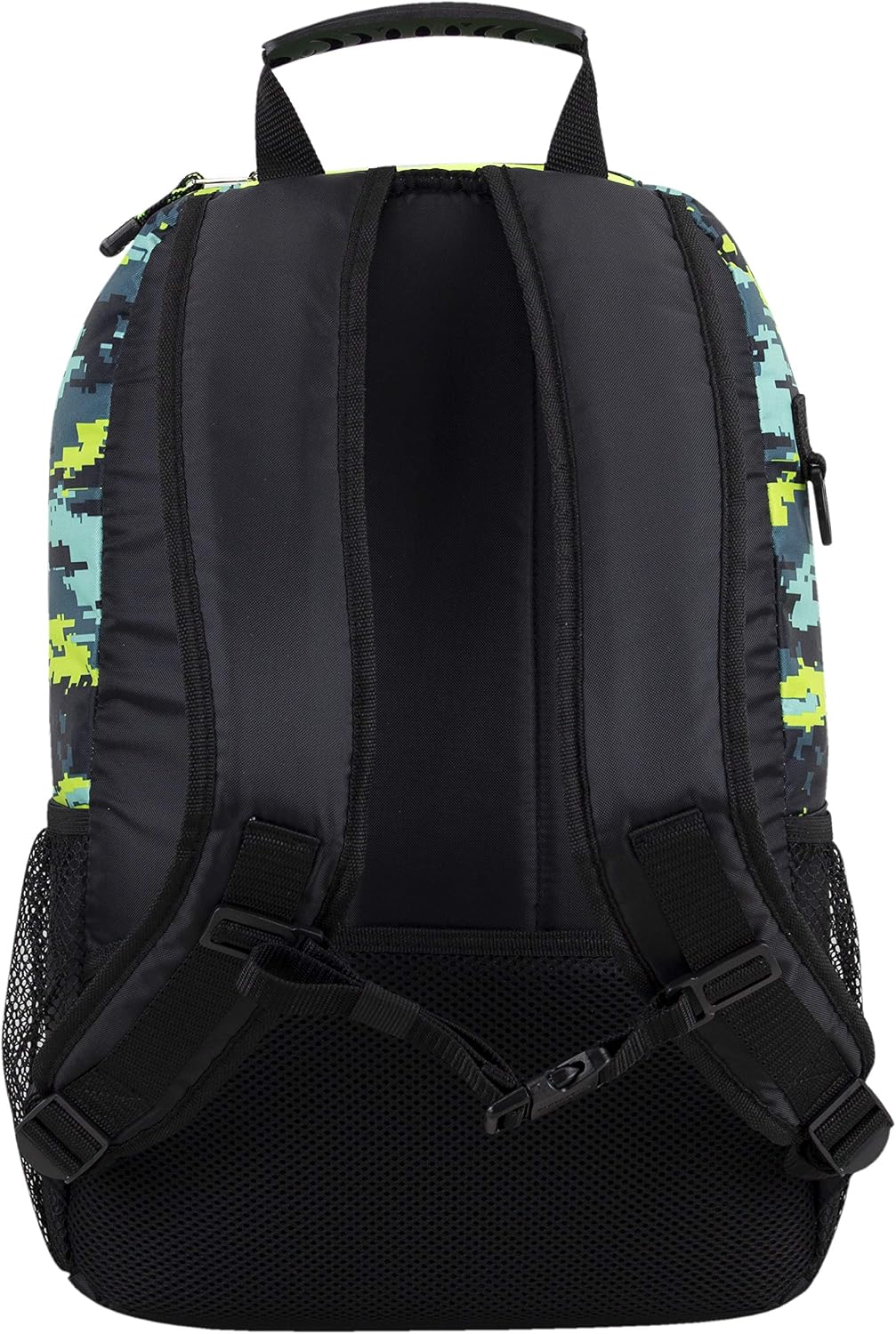 Travel Skateboard Backpack Double Strap Laptop Bag Multi-Sport Design for Men and Women, Camo Black