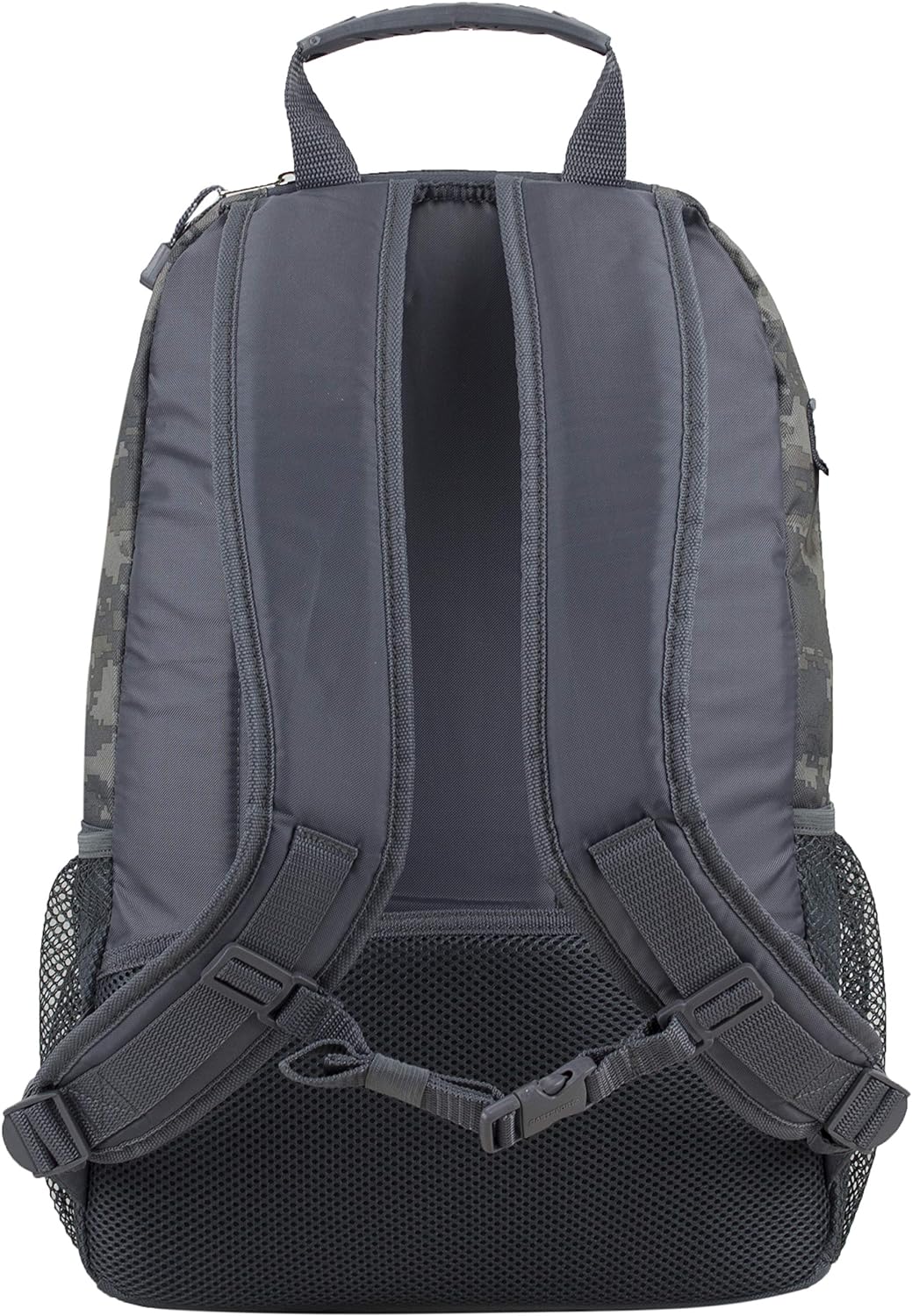 Travel Skateboard Backpack Double Strap Laptop Bag Multi-Sport Design for Men and Women, Camo Black