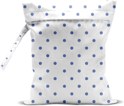 Wet Bag, Wet Dry Bag, Wet Bag for Swimsuit, Travel, Beach, Pool, Diapers, Dirty Yoga Gym Clothes, Makeup Bag, Waterproof Reusable Beach Bag Ocean Decor Starfish Sea Horse Anchor