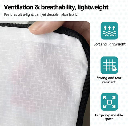 Compression Packing Cubes for Travel Organizer Boxes, Compressible Luggage Cubes Essential Travel Accessories