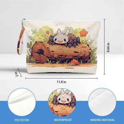 Wet Dry Bag, Waterproof Travel Pouch, Large Zipper Bag For Swimsuits, Diapers, Toiletries, Makeup, Women And Girls Cute Baby Shark