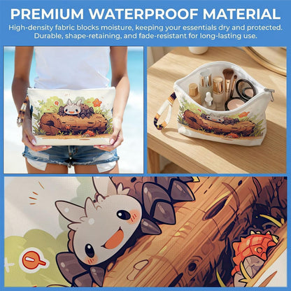 Wet Dry Bag, Waterproof Travel Pouch, Large Zipper Bag For Swimsuits, Diapers, Toiletries, Makeup, Women And Girls Cute Baby Shark
