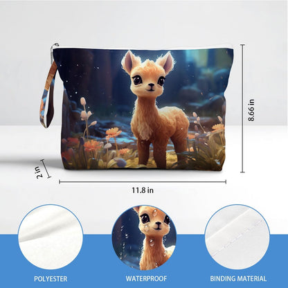 Wet Dry Bag, Waterproof Travel Pouch, Large Zipper Bag For Swimsuits, Diapers, Toiletries, Makeup, Women And Girls Cute Baby Shark