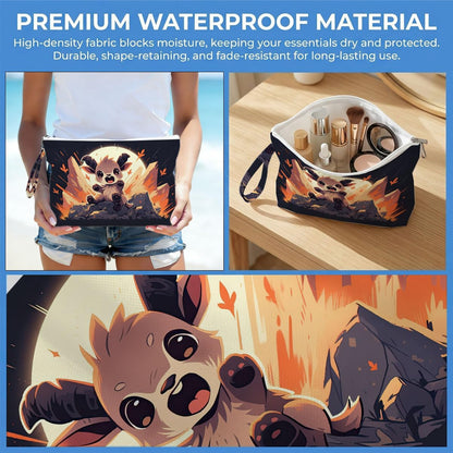 Wet Dry Bag, Waterproof Travel Pouch, Large Zipper Bag For Swimsuits, Diapers, Toiletries, Makeup, Women And Girls Cute Baby Shark