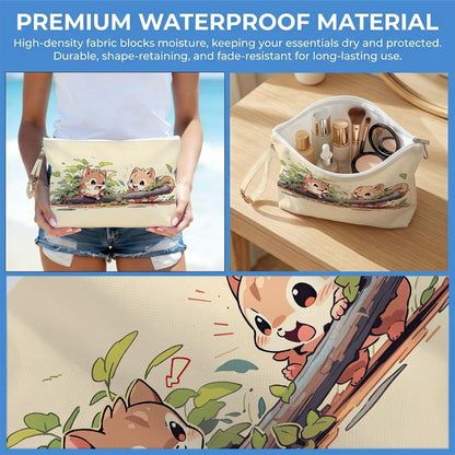Wet Dry Bag, Waterproof Travel Pouch, Large Zipper Bag For Swimsuits, Diapers, Toiletries, Makeup, Women And Girls Cute Baby Shark