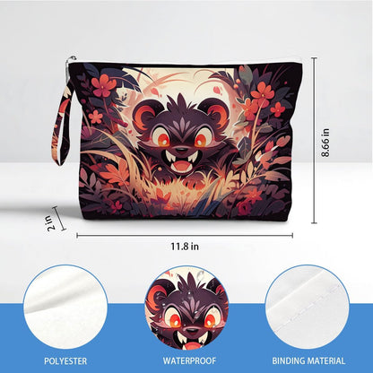 Wet Dry Bag, Waterproof Travel Pouch, Large Zipper Bag For Swimsuits, Diapers, Toiletries, Makeup, Women And Girls Cute Baby Shark