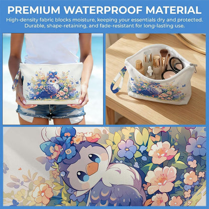 Wet Dry Bag, Waterproof Travel Pouch, Large Zipper Bag For Swimsuits, Diapers, Toiletries, Makeup, Women And Girls Cute Baby Shark