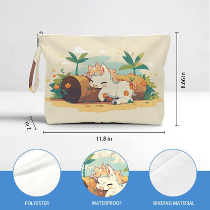 Wet Dry Bag, Waterproof Travel Pouch, Large Zipper Bag For Swimsuits, Diapers, Toiletries, Makeup, Women And Girls Cute Baby Shark
