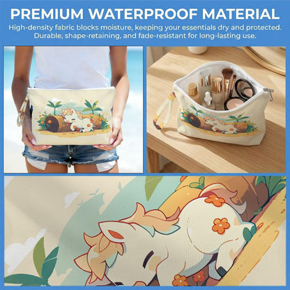 Wet Dry Bag, Waterproof Travel Pouch, Large Zipper Bag For Swimsuits, Diapers, Toiletries, Makeup, Women And Girls Cute Baby Shark