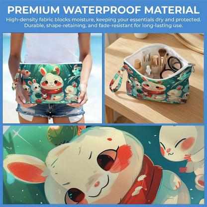 Wet Dry Bag, Waterproof Travel Pouch, Large Zipper Bag For Swimsuits, Diapers, Toiletries, Makeup, Women And Girls Cute Baby Shark
