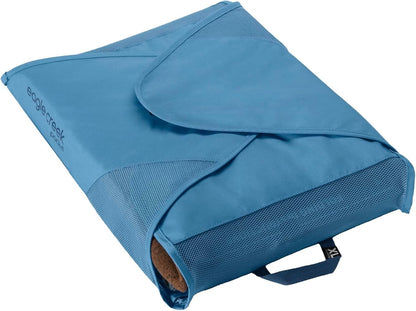Pack-It Reveal Garment Folder - Travel Garment Bag with Compression Wings to Maximize Luggage Space - Convenient Top Handle - Quick Drying Material XL Blue Dawn