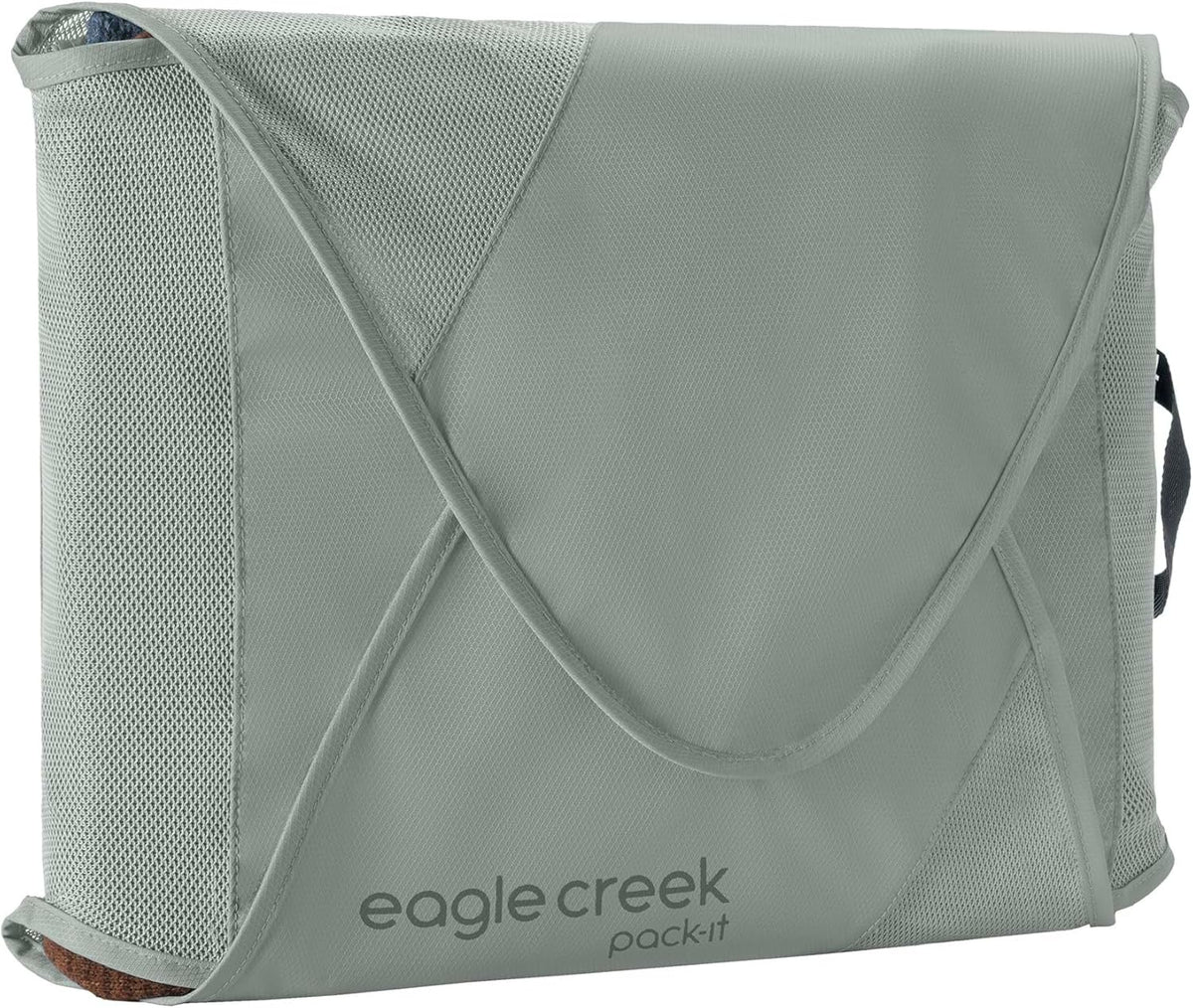 Pack-It Reveal Garment Folder - Travel Garment Bag with Compression Wings to Maximize Luggage Space - Convenient Top Handle - Quick Drying Material XL Blue Dawn