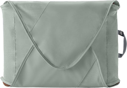 Pack-It Reveal Garment Folder - Travel Garment Bag with Compression Wings to Maximize Luggage Space - Convenient Top Handle - Quick Drying Material XL Blue Dawn