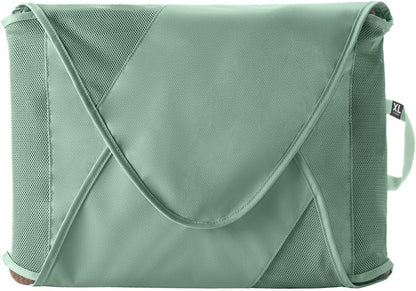 Pack-It Reveal Garment Folder - Travel Garment Bag with Compression Wings to Maximize Luggage Space - Convenient Top Handle - Quick Drying Material XL Blue Dawn