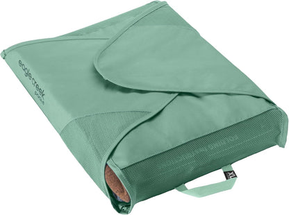 Pack-It Reveal Garment Folder - Travel Garment Bag with Compression Wings to Maximize Luggage Space - Convenient Top Handle - Quick Drying Material XL Blue Dawn