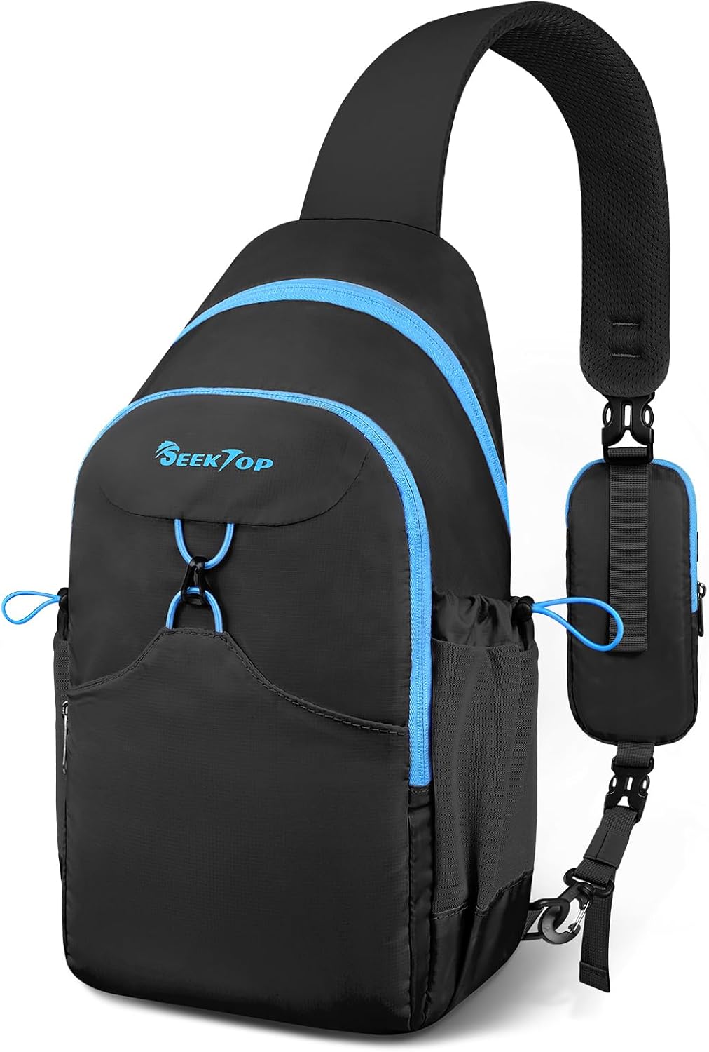 Seektop RFID Anti-Theft Crossbody Bag Sling Backpack for Women & Men, Casual Chest Daypack for Daily Travel
