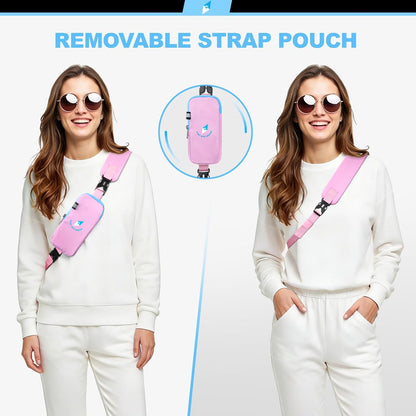 Seektop RFID Anti-Theft Crossbody Bag Sling Backpack for Women & Men, Casual Chest Daypack for Daily Travel