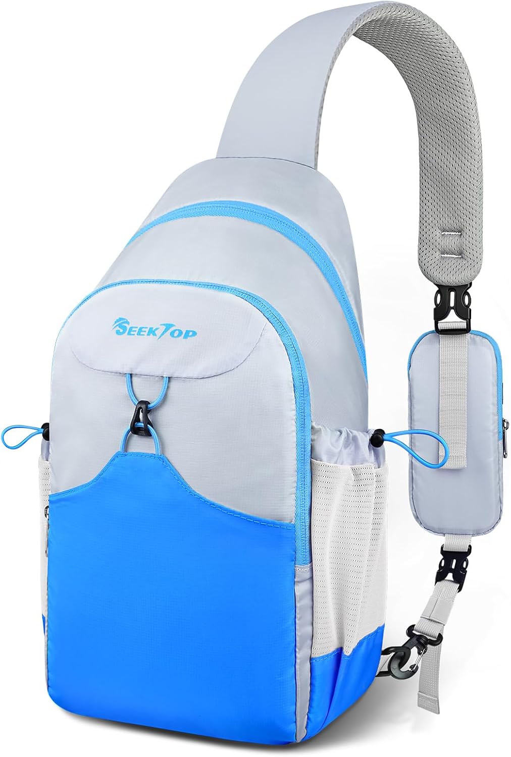 Seektop RFID Anti-Theft Crossbody Bag Sling Backpack for Women & Men, Casual Chest Daypack for Daily Travel