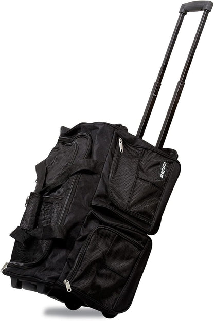 20-inch Carry-on Rolling Duffle Bag - Blue