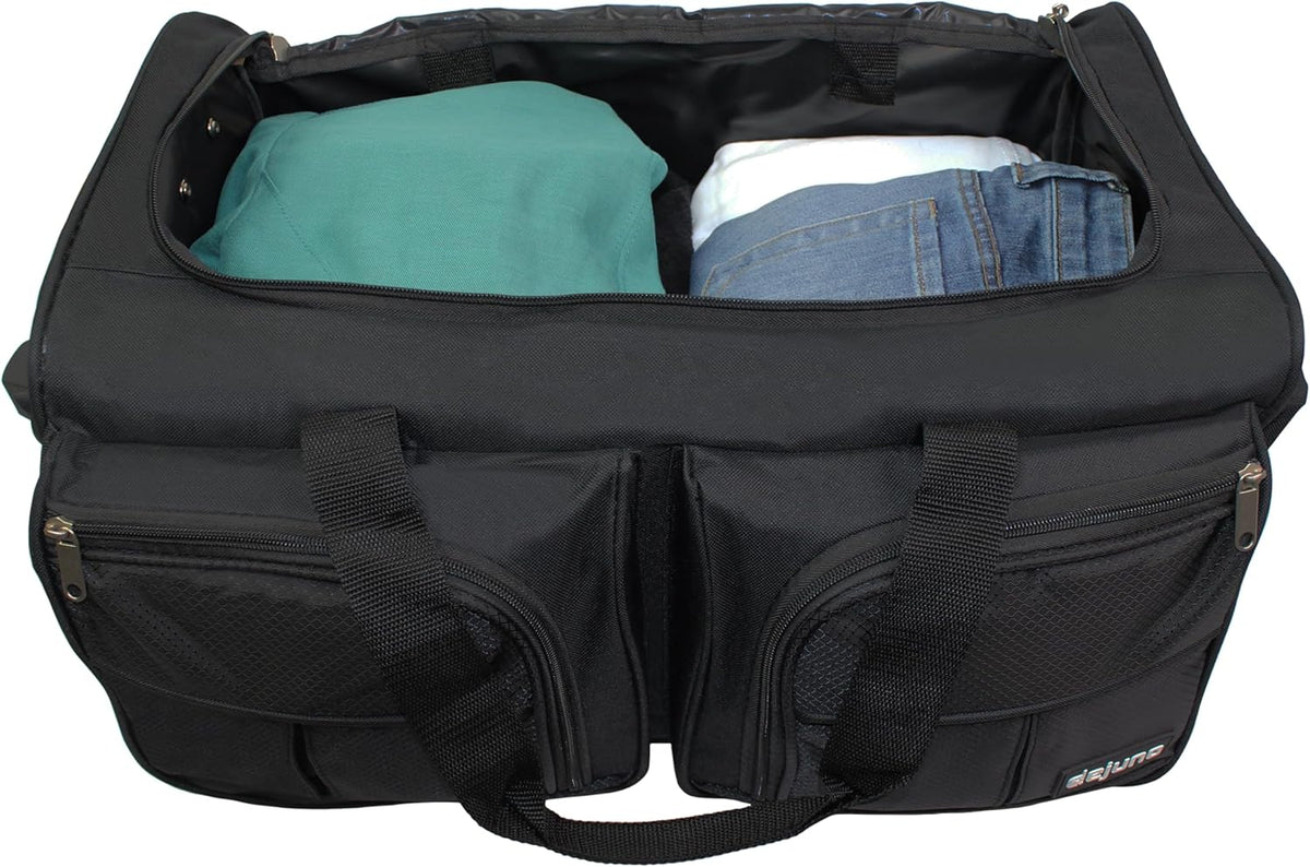 20-inch Carry-on Rolling Duffle Bag - Blue