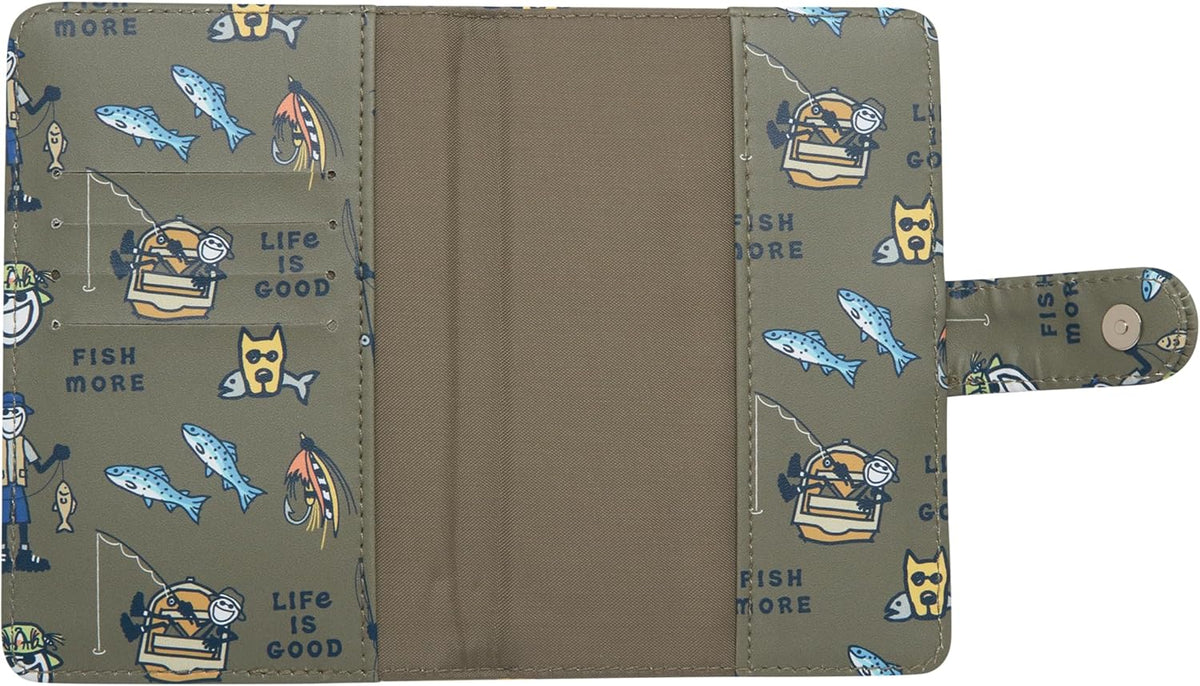 Travel Passport Cover, Card Slots, Snap Closure | Slim Design, Card Slots, Snap Closure, Fits Neatly in a Purse or Backpack, Keeps Documents and Boarding Pass Organized