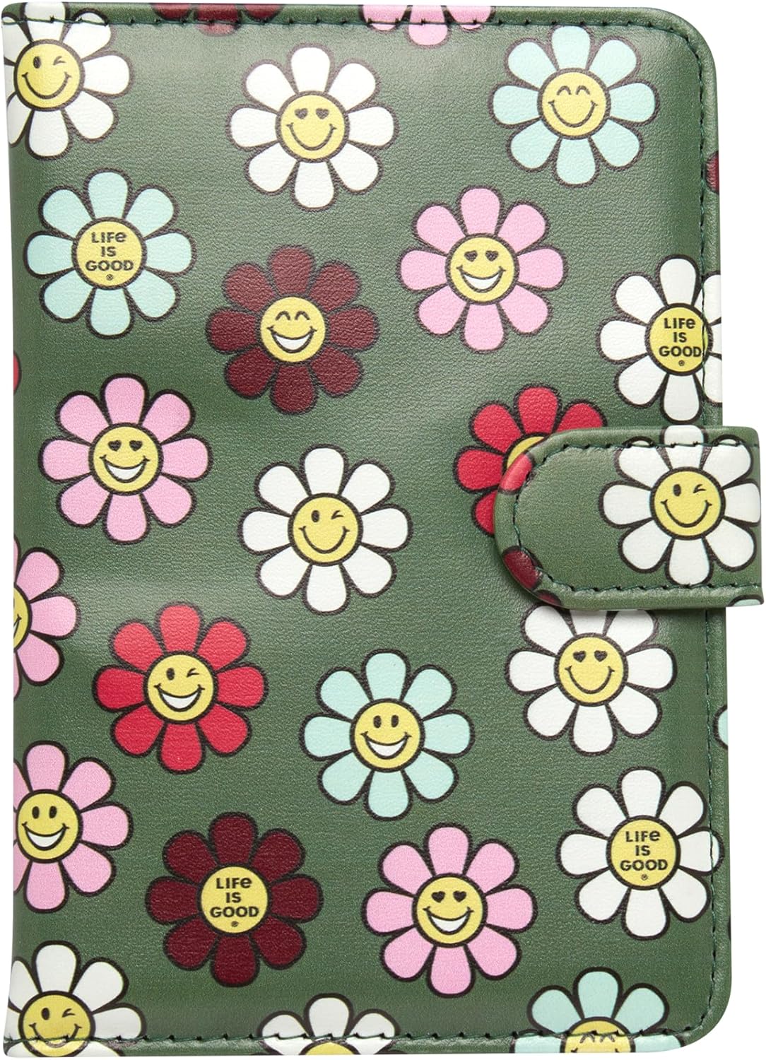 Travel Passport Cover, Card Slots, Snap Closure | Slim Design, Card Slots, Snap Closure, Fits Neatly in a Purse or Backpack, Keeps Documents and Boarding Pass Organized