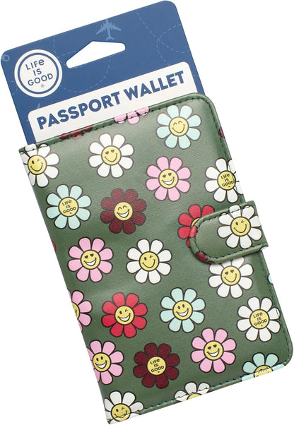 Travel Passport Cover, Card Slots, Snap Closure | Slim Design, Card Slots, Snap Closure, Fits Neatly in a Purse or Backpack, Keeps Documents and Boarding Pass Organized