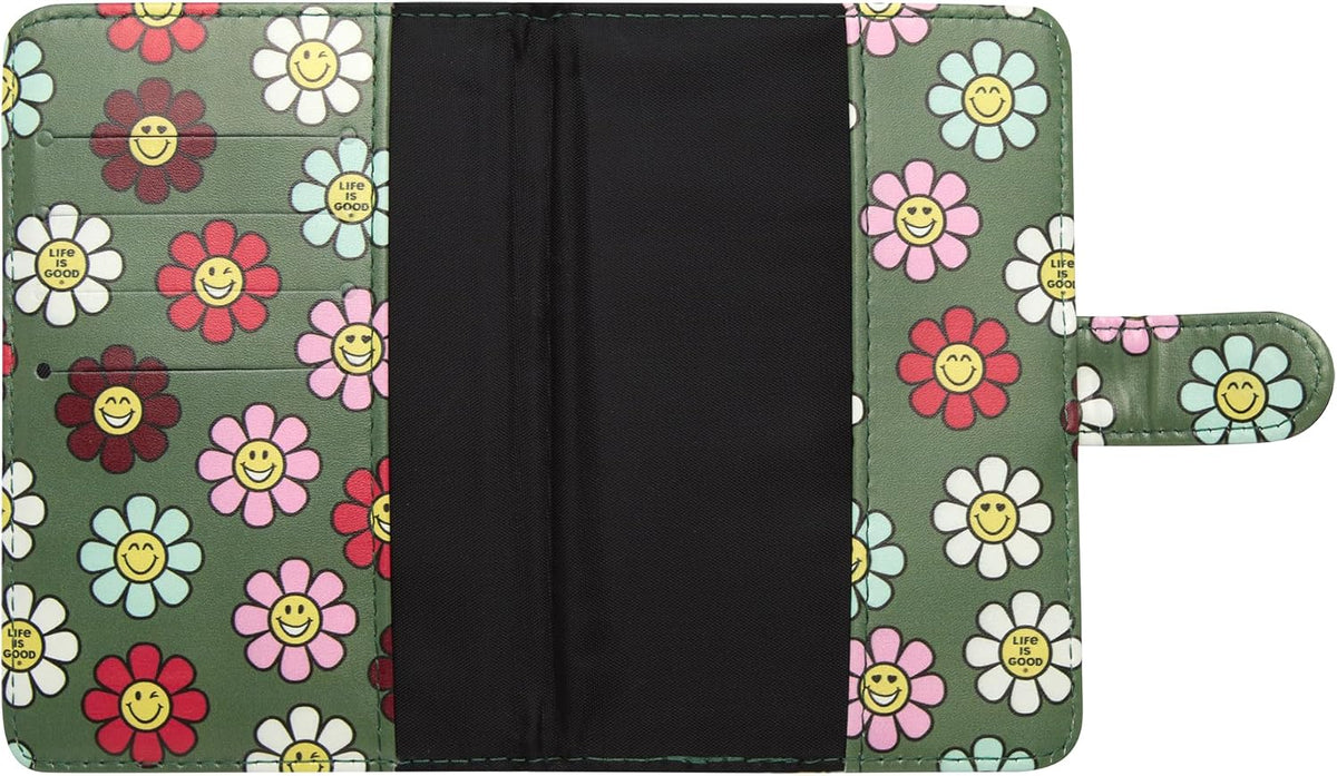 Travel Passport Cover, Card Slots, Snap Closure | Slim Design, Card Slots, Snap Closure, Fits Neatly in a Purse or Backpack, Keeps Documents and Boarding Pass Organized