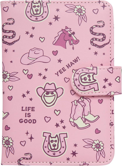 Travel Passport Cover, Card Slots, Snap Closure | Slim Design, Card Slots, Snap Closure, Fits Neatly in a Purse or Backpack, Keeps Documents and Boarding Pass Organized