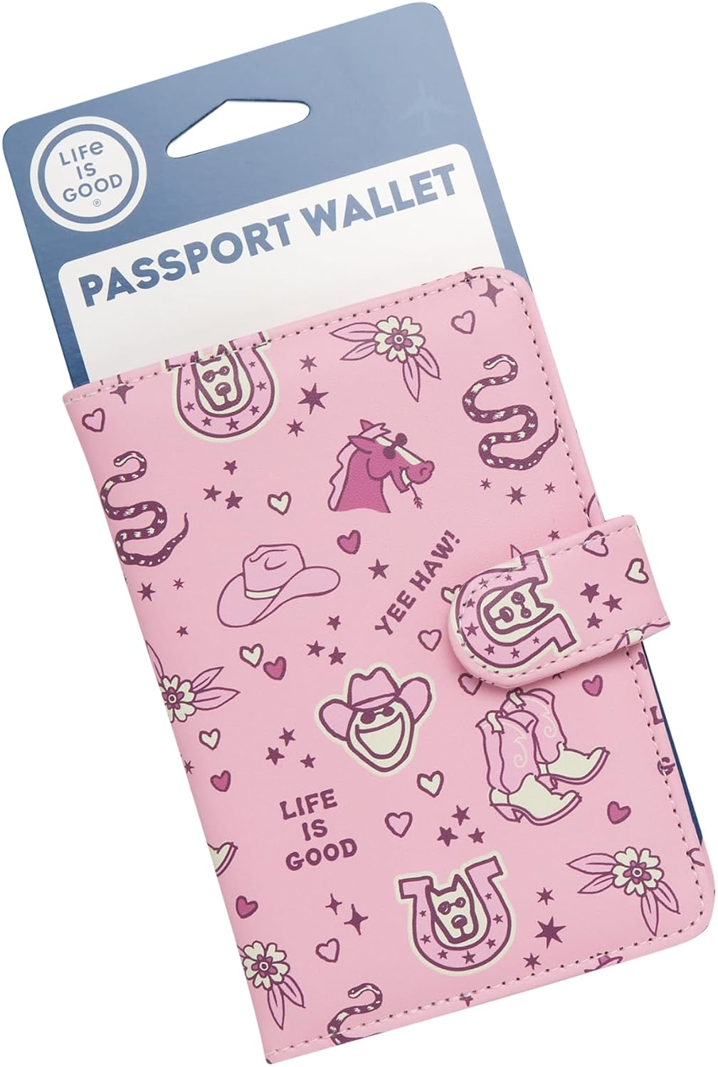 Travel Passport Cover, Card Slots, Snap Closure | Slim Design, Card Slots, Snap Closure, Fits Neatly in a Purse or Backpack, Keeps Documents and Boarding Pass Organized